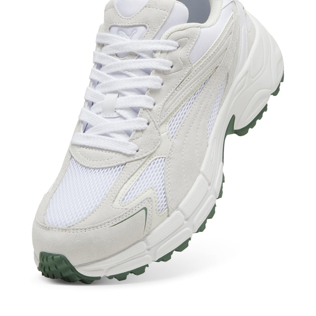 PUMA Golf Unisex TEVERIS G Golf Shoes, Puma White-Vapor Gray-Vine, 11.5 US Men