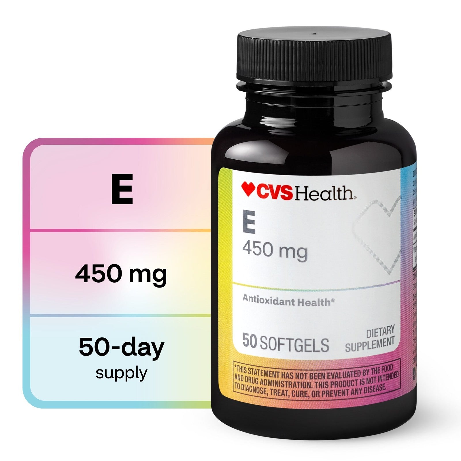 CVS Health Vitamin E Softgels, 50 ct