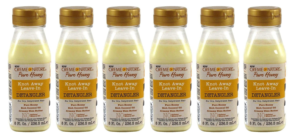 Creme Of Nature Pure Honey Detangler 8 Ounce Leave-In (236ml) (1 Pack)