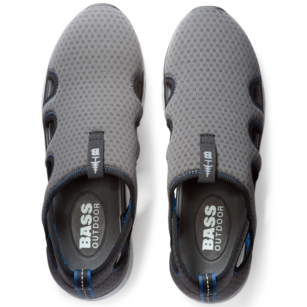 BASS OUTDOOR Men's HEX MESH Vent Hiking Shoe, Asphalt, 11.5