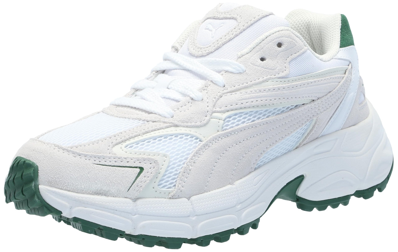 PUMA Golf Unisex TEVERIS G Golf Shoes, Puma White-Vapor Gray-Vine, 11.5 US Men