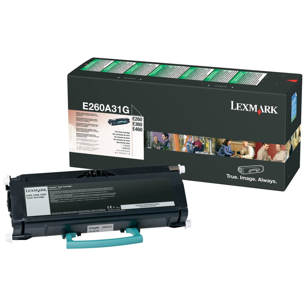 Lexmark E260A31G Toner Cartridge - Black