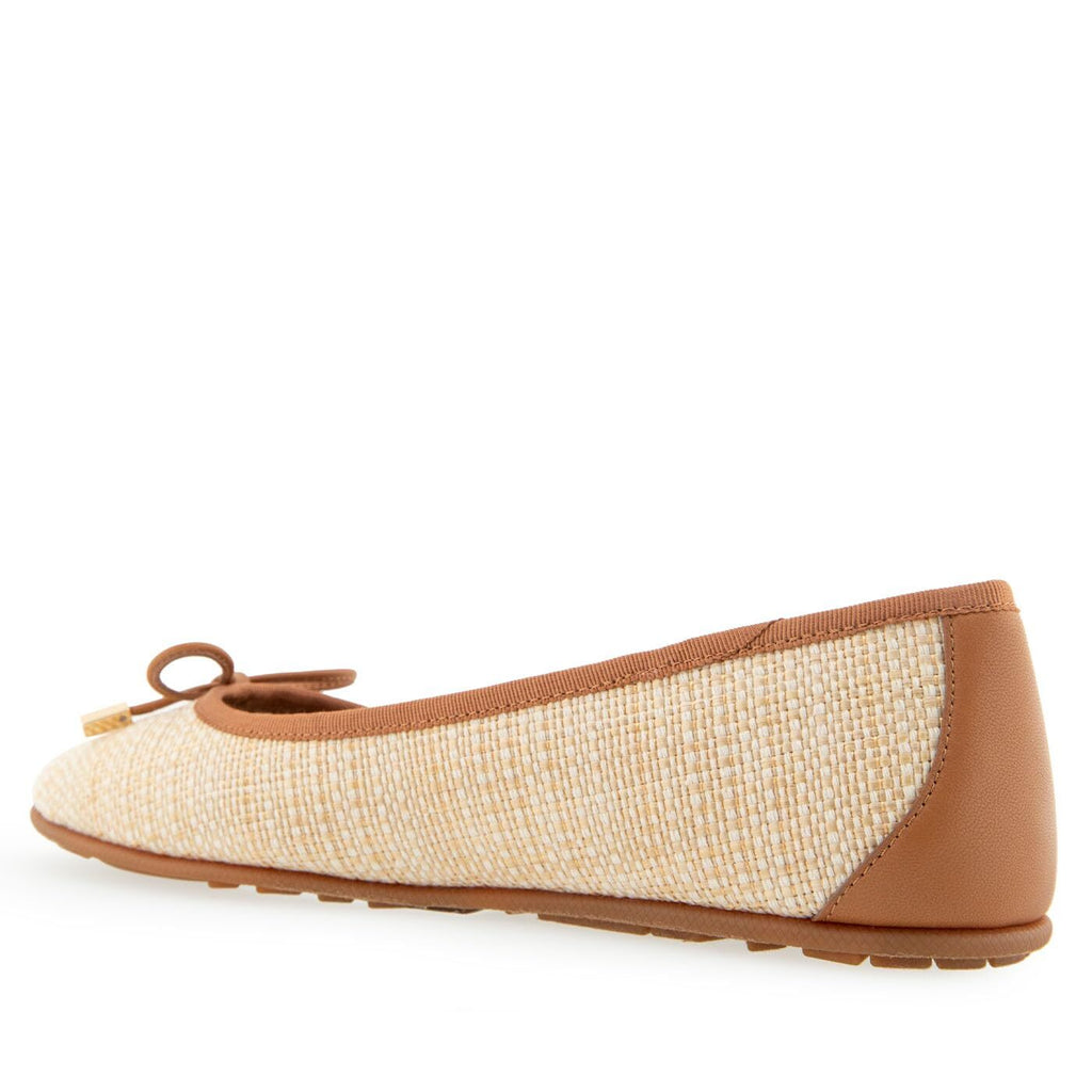Aerosoles Women's PIA Ballet Flat, Natural Raffia, 6.5 Wide
