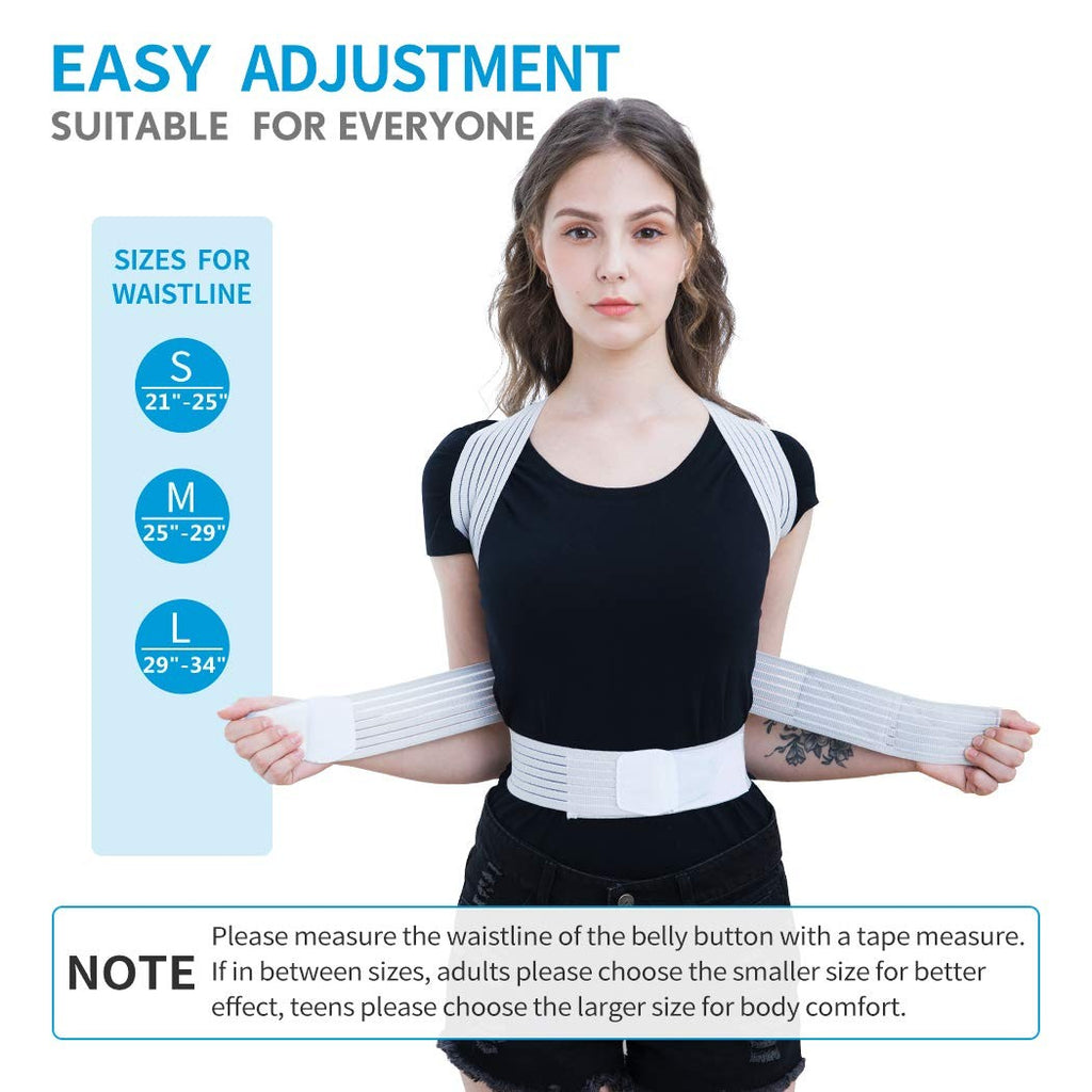 KDD Posture Corrector for Women and Teens - Posture Straightener, Adjustable