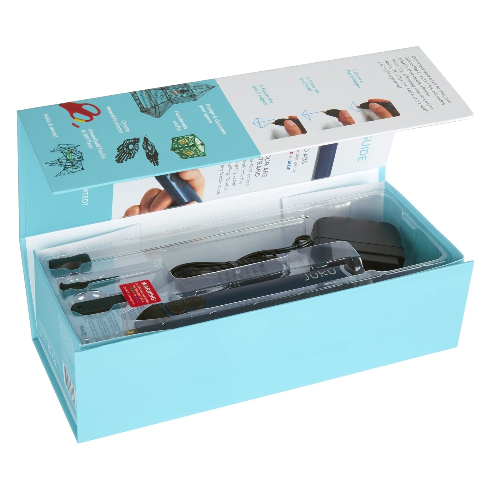 Juku™ 3Doodler Create+ 3D Printing Pen, Steel Blue