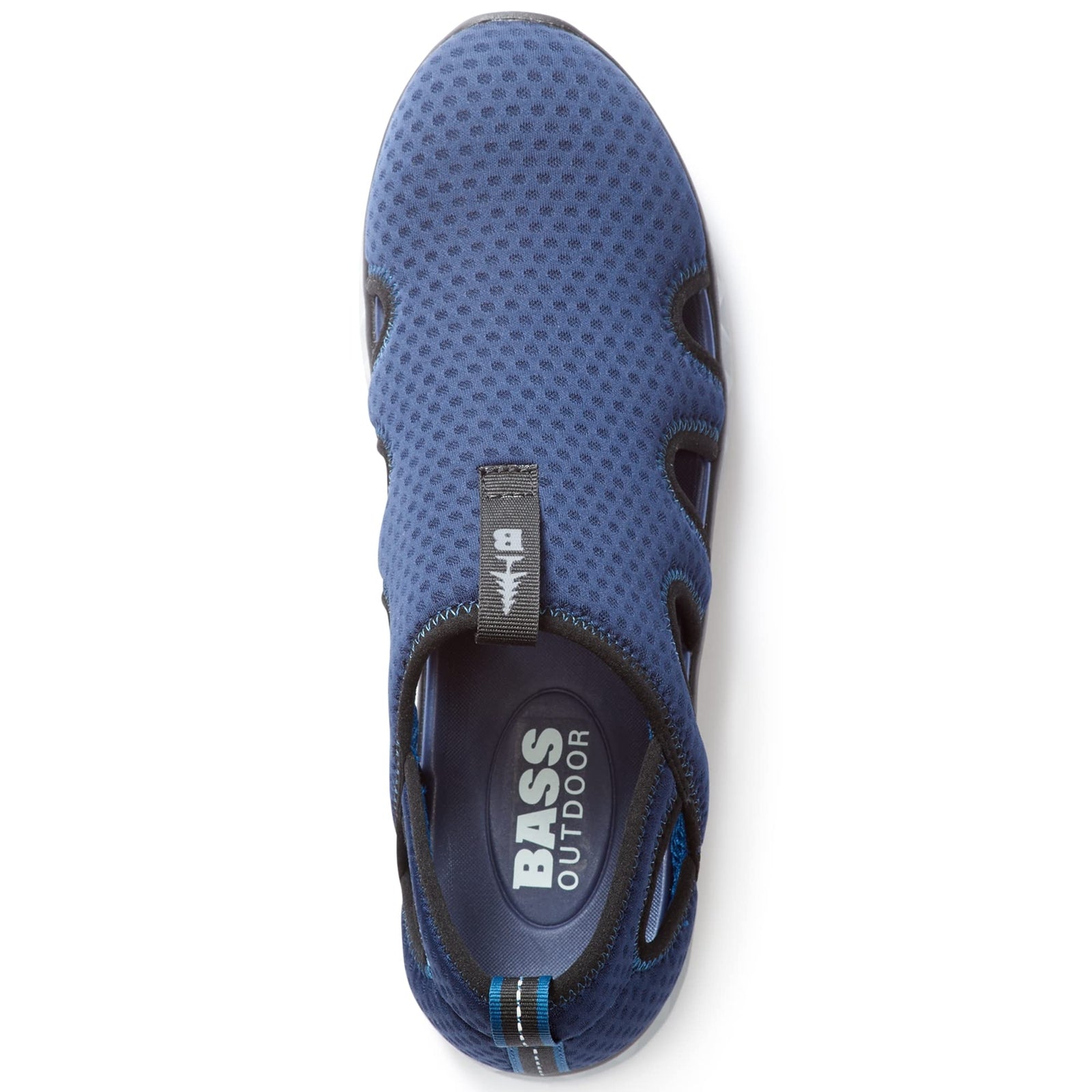 BASS OUTDOOR Men's HEX MESH Vent Hiking Shoe, Ensign Blue, 9.5