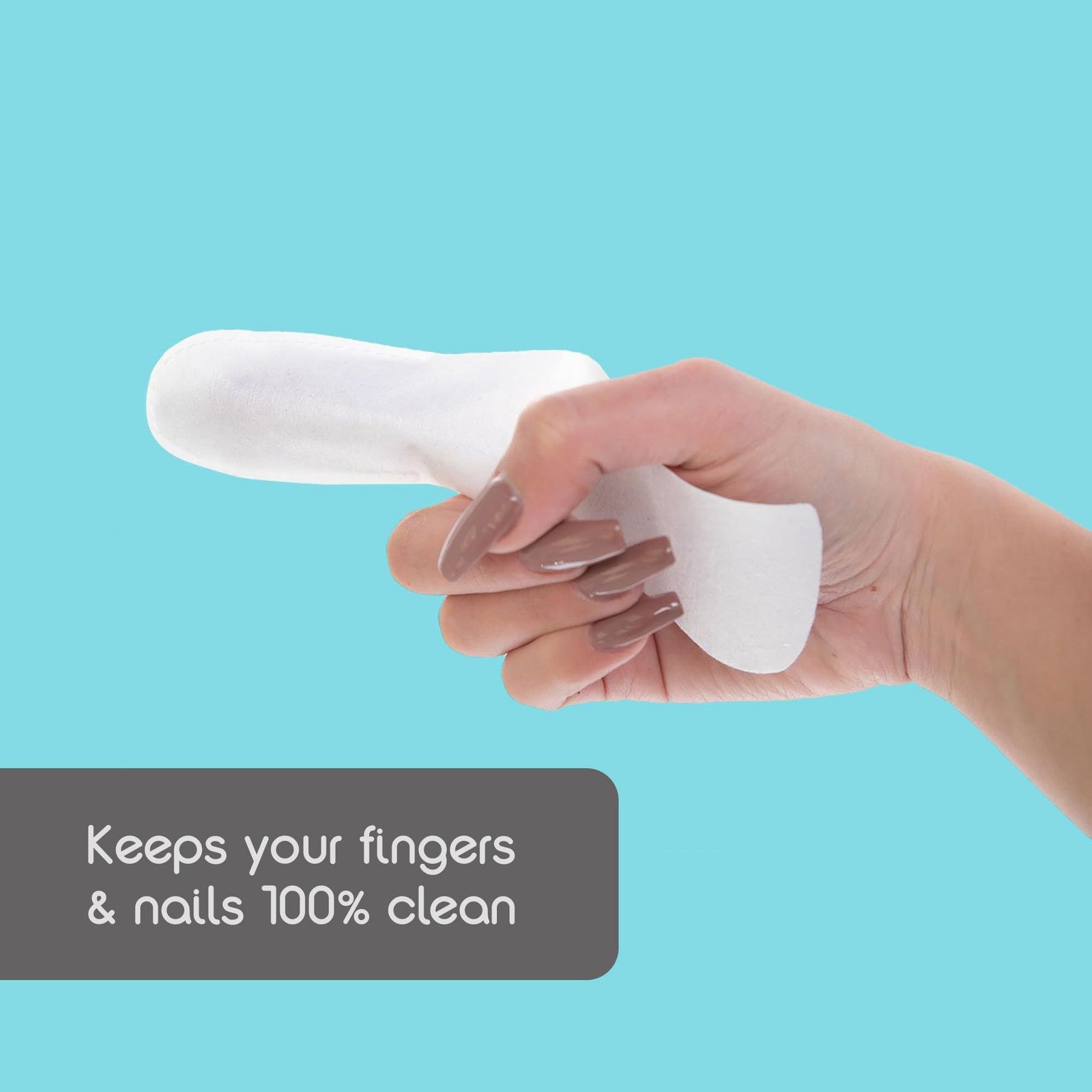 Baby Brezza Finger Shields - Mess Free Diaper Rash Cream Applicator – Keeps