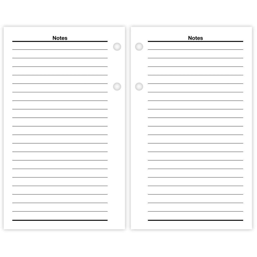 AT-A-GLANCE 2025 Desk Calendar Refill, Daily, 3-1/2" x 6", Standard, Financial