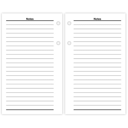 AT-A-GLANCE 2025 Desk Calendar Refill, Daily, 3-1/2" x 6", Standard, Financial