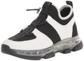 DKNY Women's Everyday Comfortable TACE-Slip On Sneak Sneaker, BK/BRT WHT, 5
