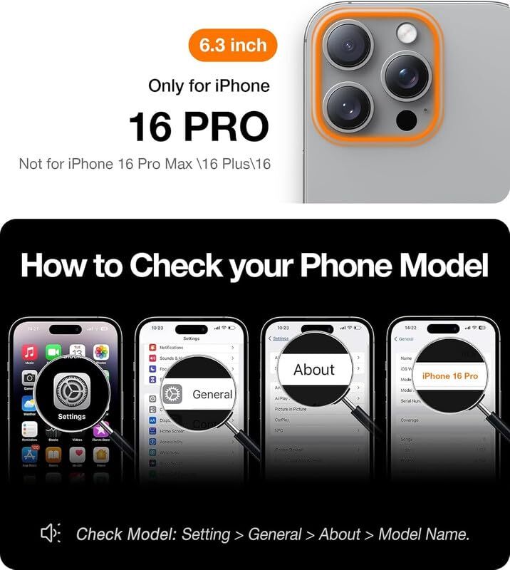 TORRAS Compatible with iPhone 16 Pro Case, Liquid Silicone Case with Stand,