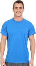 adidas Outdoor Men's Hi Dry T-Shirt, Shock Blue, Medium