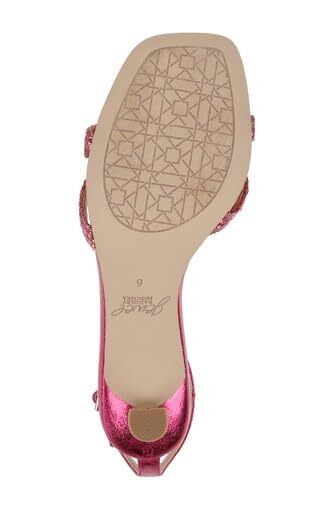 Jewel Badgley Mischka Hayzel Metallic Kitten Heel Sandal