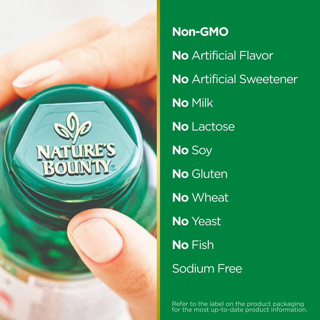 Nature's Bounty Adult Multivitamin, Vitamin Supplement, Daily Nutritional Needs,