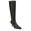Franco Sarto Womens Lyla Pointed Toe Knee High Boots Black Leather 6 M