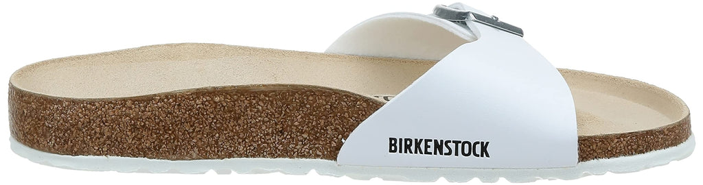 Birkenstock Madrid White Womens Slip On Mule Sandals 8
