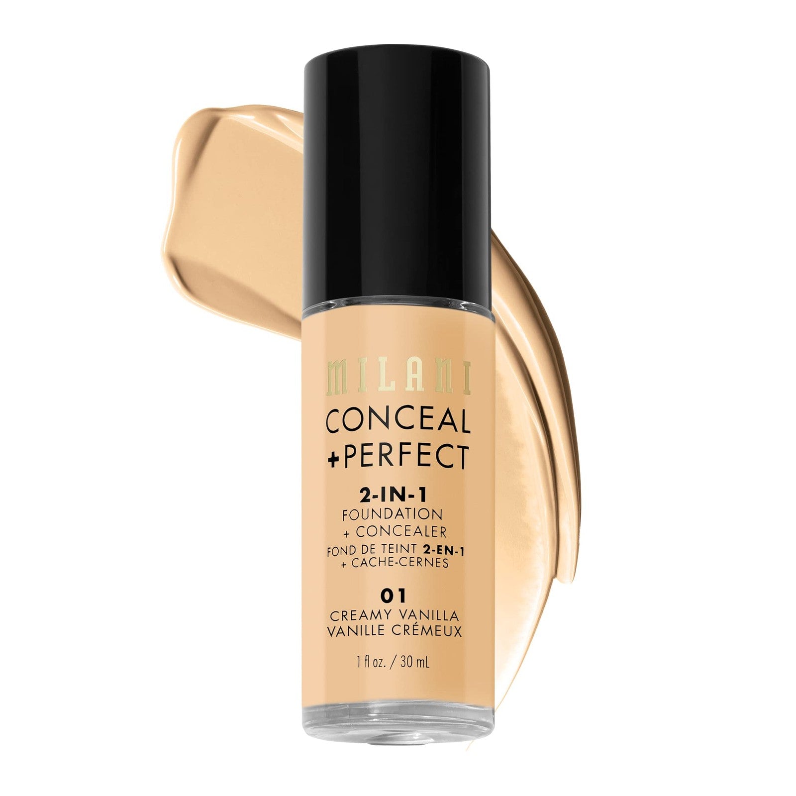 Milani Conceal + Perfect 2-in-1 Foundation + Concealer for a Flawless