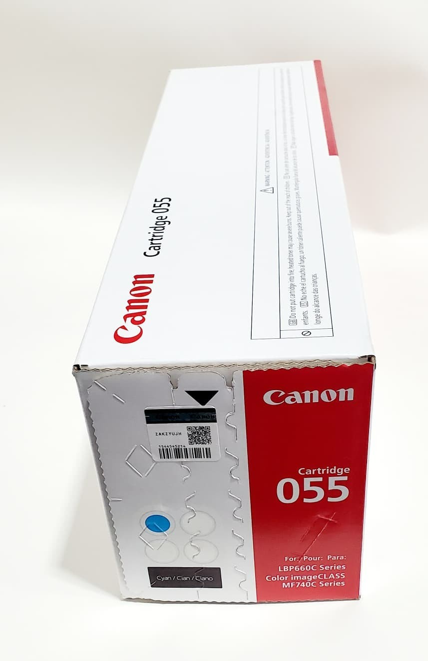 Canon 055 Yellow Toner Cartridge Genuine OEM 3016C001 Standard Yield New