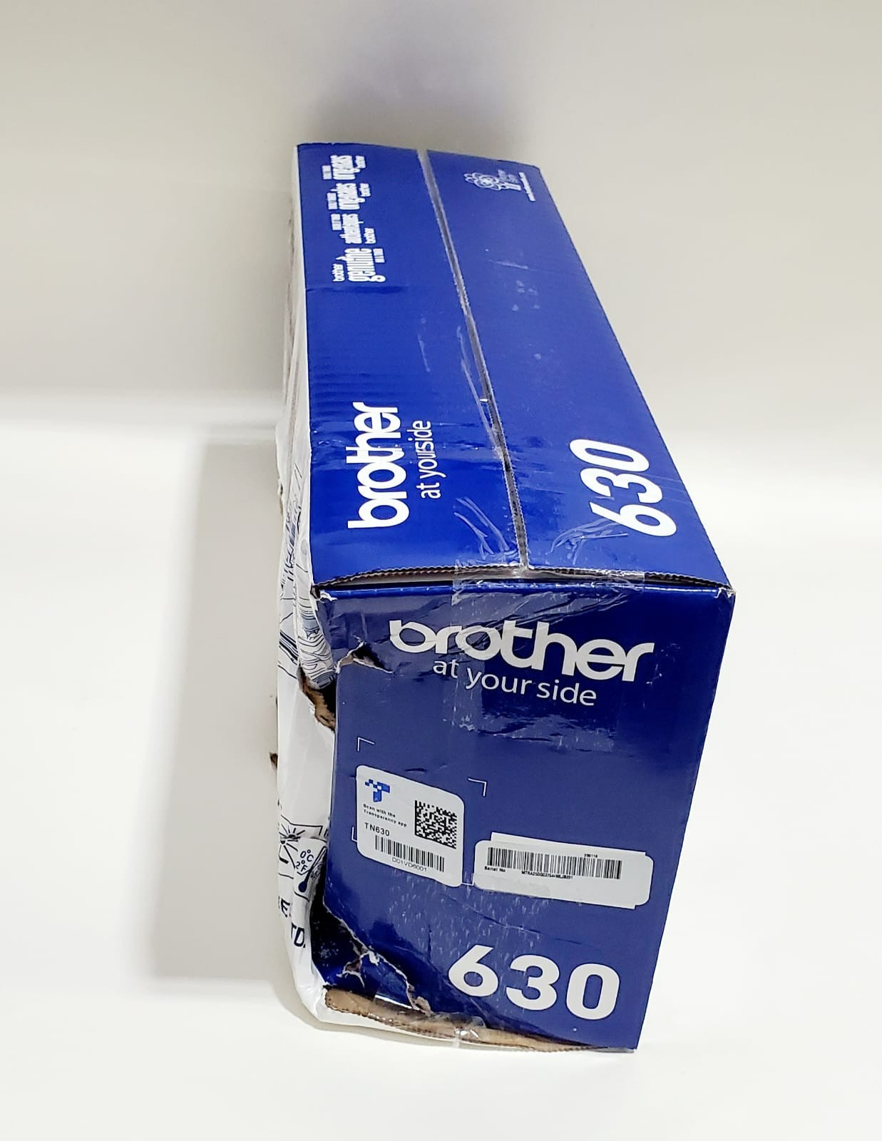 Brother TN630 Genuine Standard Yield Black Toner Cartridge OEM 1,200 Pages