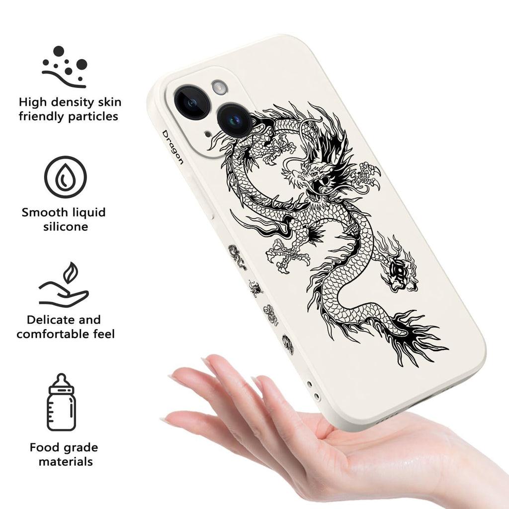 Gencyfu for iPhone 15 Case Fashionable Designs Slim Anti Scratch Drop Resistant