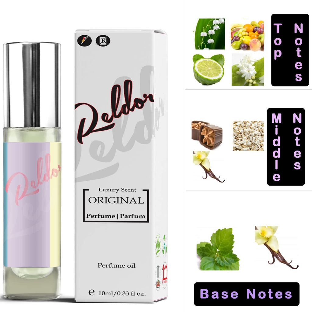RELDOR Chypre Floral Roll-On Perfume for Women – Luxurious, Long-Lasting