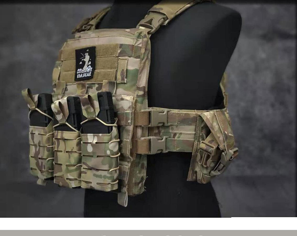 FARMSOLDIER Quick Release Buckle Set,Single Point Molle Quick Disconnect Side