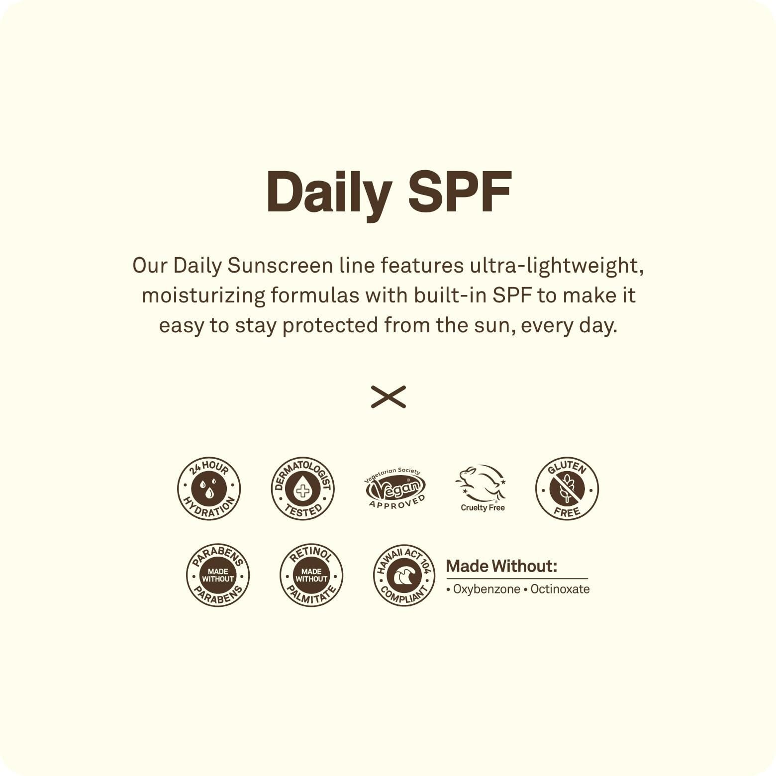 Sun Bum Daily SPF 50 Face Sunscreen Lotion - Broad Spectrum Moisturizing Facial