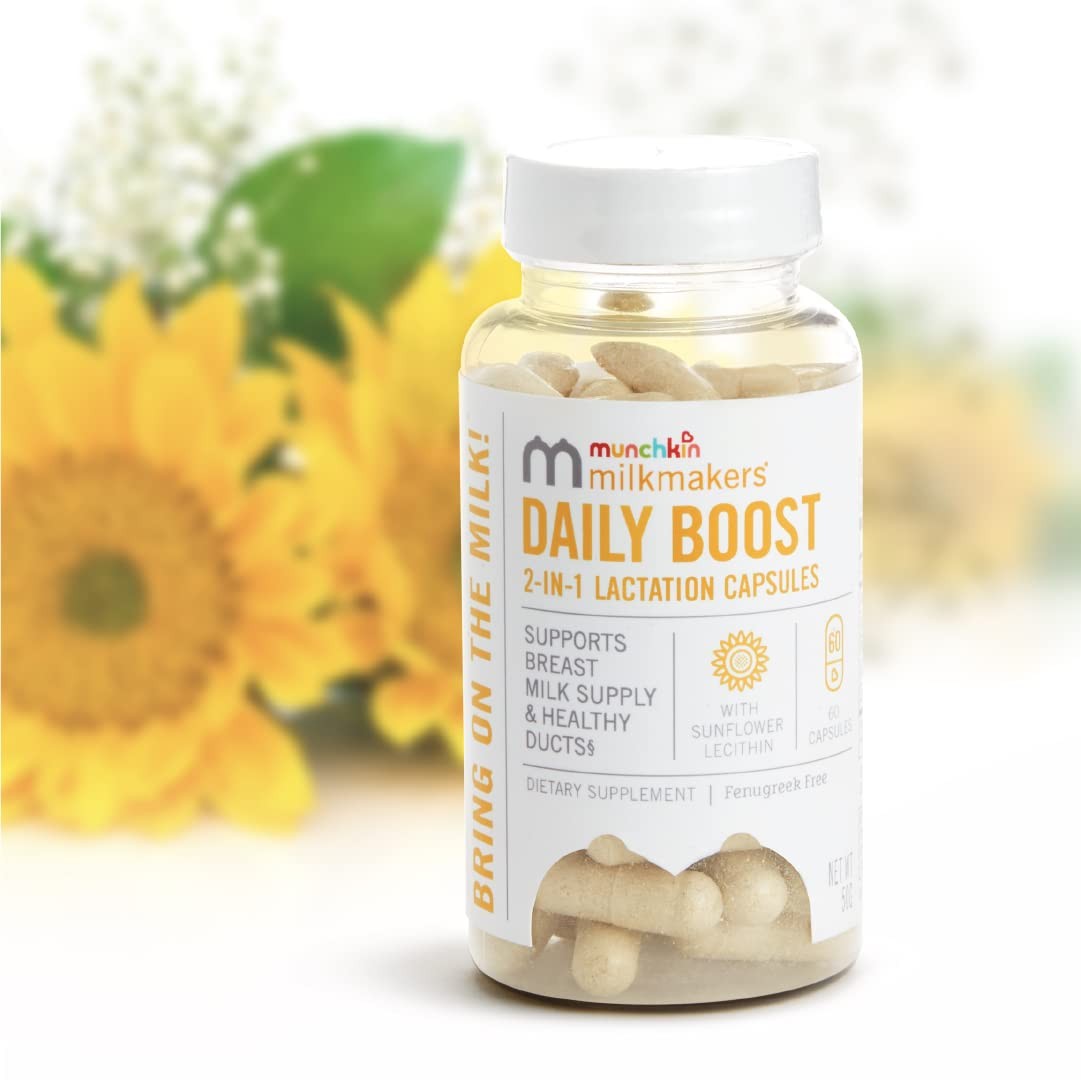Munchkin® Milkmakers® Daily Boost 2-in-1 Lactation Supplements for