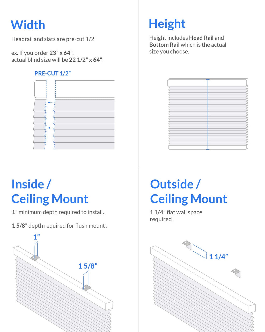CHICOLOGY Blinds for Windows  Mini Blinds  Window Blinds  Door Blinds  Blinds...
