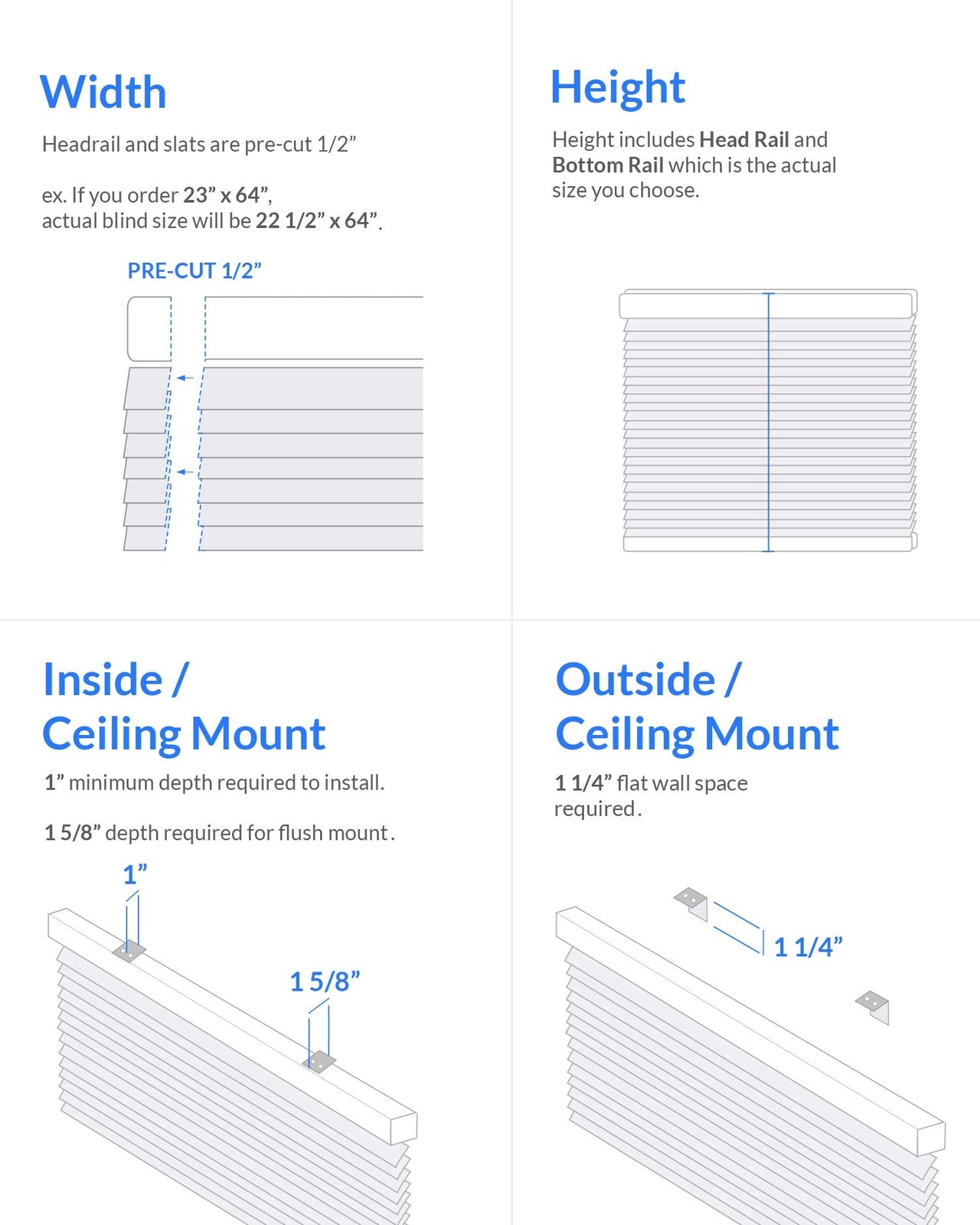 CHICOLOGY Blinds for Windows  Mini Blinds  Window Blinds  Door Blinds  Blinds...