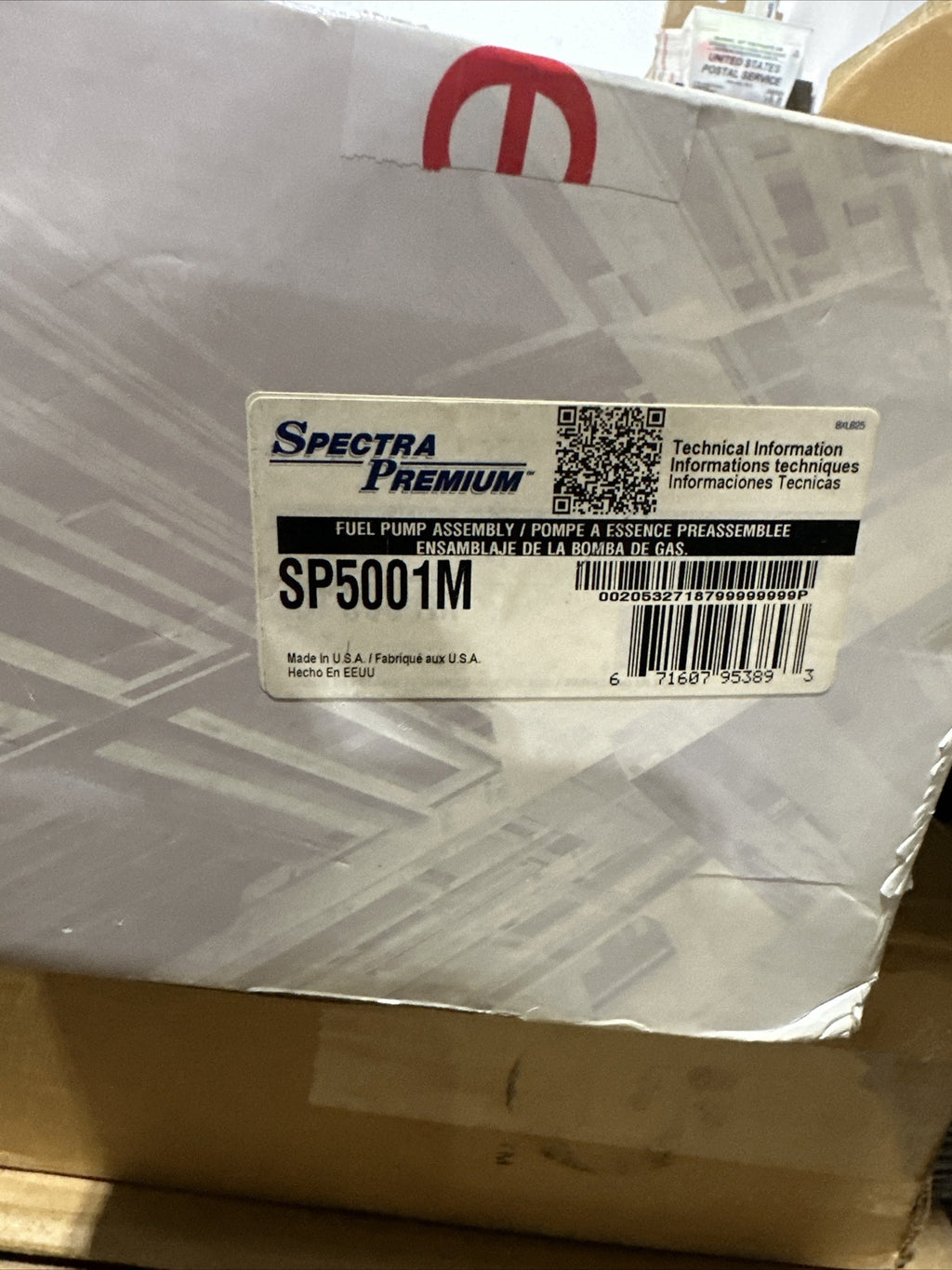 Spectra Premium SP5001M Fuel Pump Module Assembly Fuel Pump