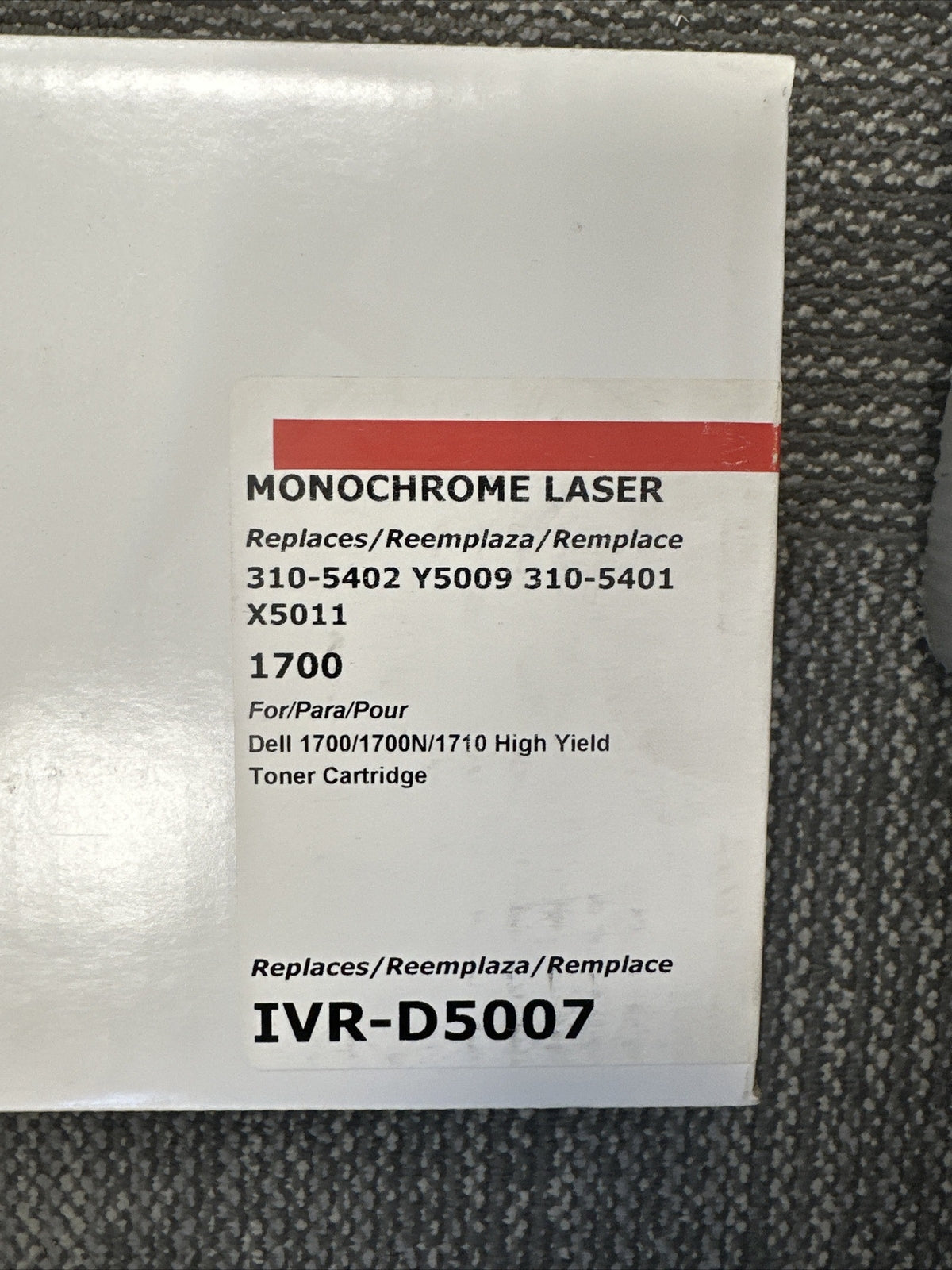 Innovera IVRD5007 6000 Page-Yield Replacement for Dell 310-5402 Remanufacture...