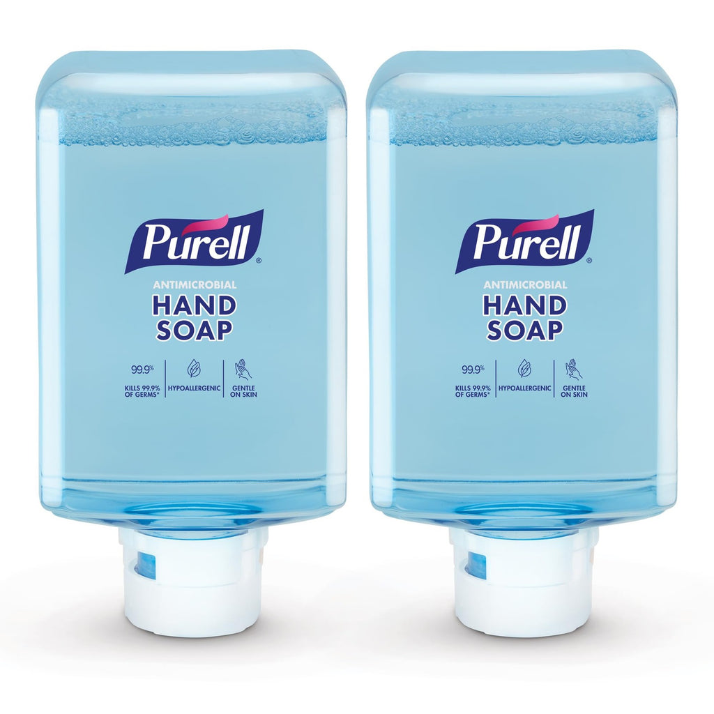 PURELL Antimicrobial Foaming Hand Soap, Light Fragrance, 1200 mL Refill for