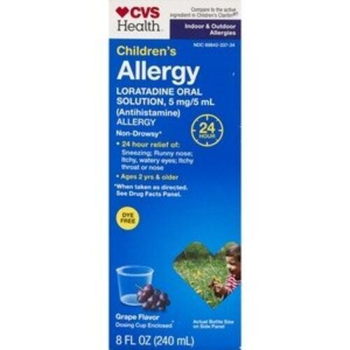 CVS Health Children's 24HR Non-Drowsy Allergy Dye FreeLoratadine Oral