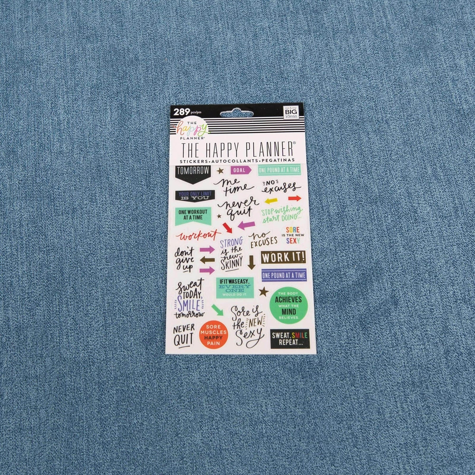 me & my BIG ideas Themed Stickers - The Happy Planner Scrapbooking Supplies -