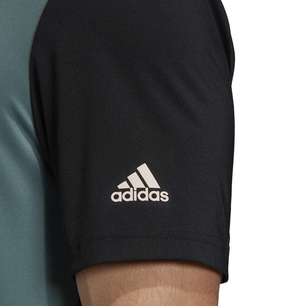 adidas Golf The Open Collection Ultimate 365 3 Stripe Stripe, Green, 2XL