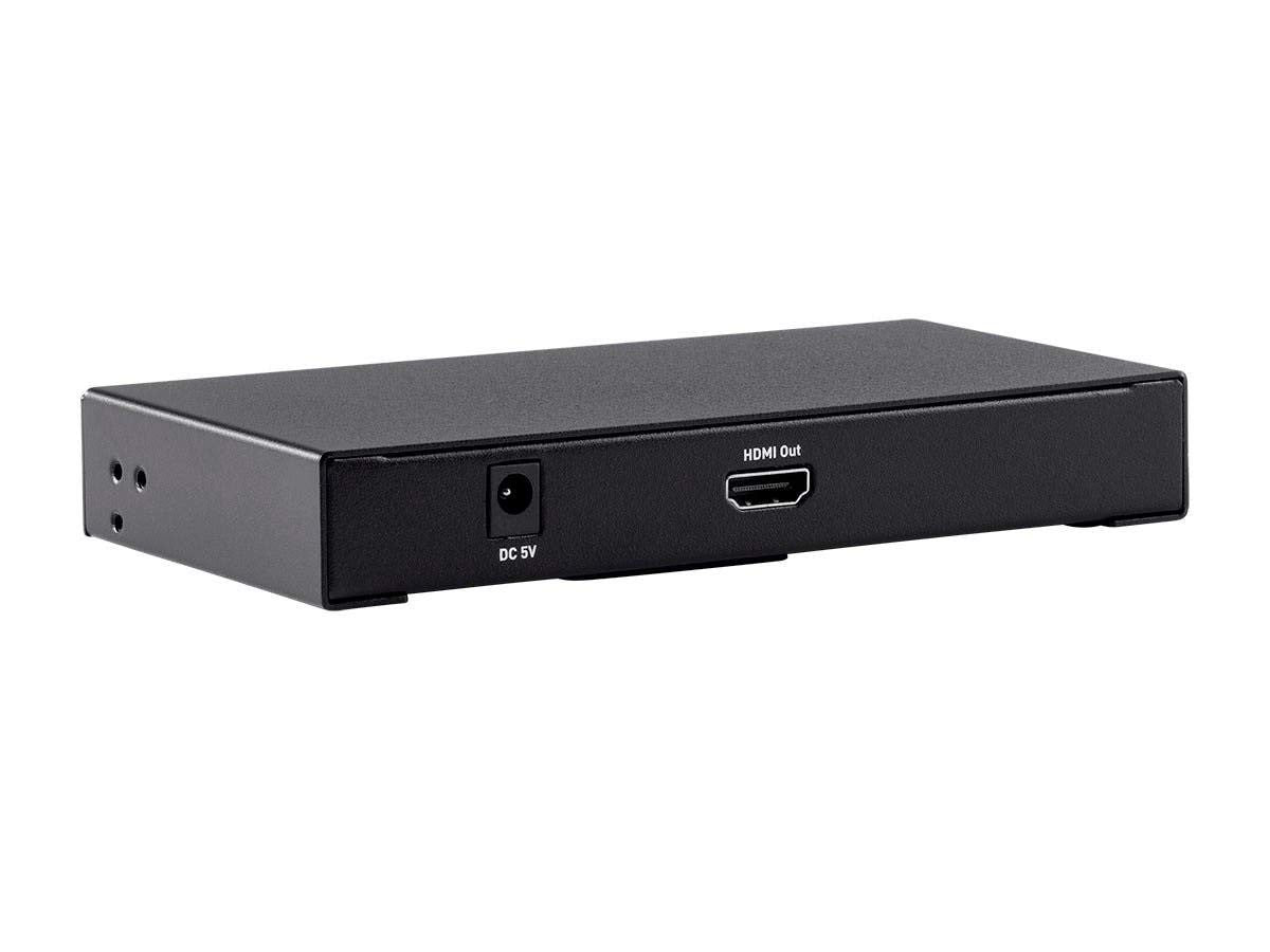Monoprice Blackbird 4K@60Hz Multi Video Input HDMI Converter, Accepts Mini