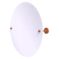 Allied Brass SG-90-ASP Sag Harbor Collection Frameless Round Tilt Mirror with