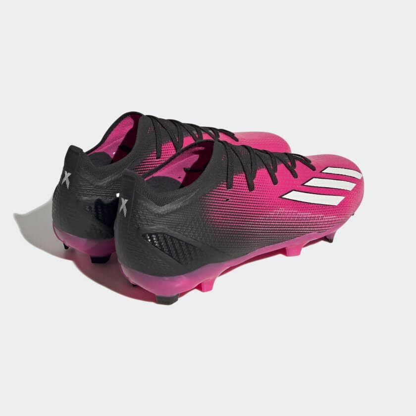 adidas Unisex X SPEEDPORTAL.2 Firm Ground Soccer Shoe, Team Shock Pink/Zero