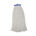 Boardwalk BWK724RCT 24 oz. Cut-End Lie-Flat Rayon Wet Mop Head - White