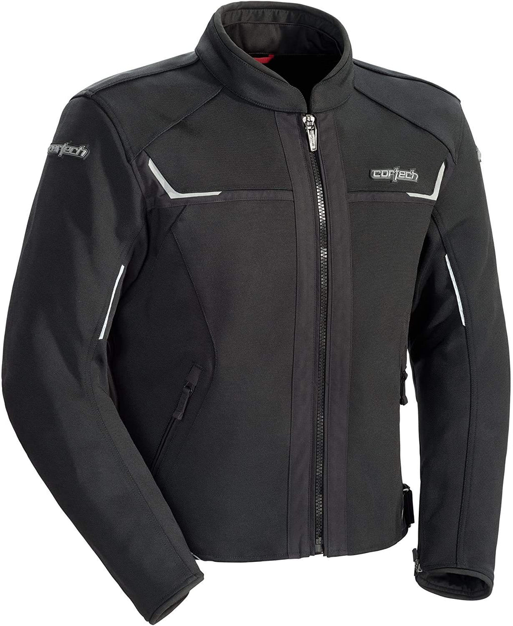 Cortech Men's Fusion Textile Motorcycle Jacket (Black, Medium)