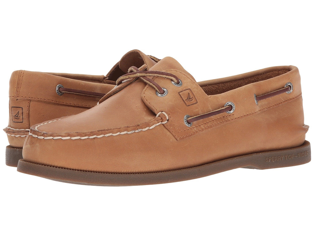 Sperry Men's Authentic Original 2-Eye Boat Shoe, Sahara, 10 S US