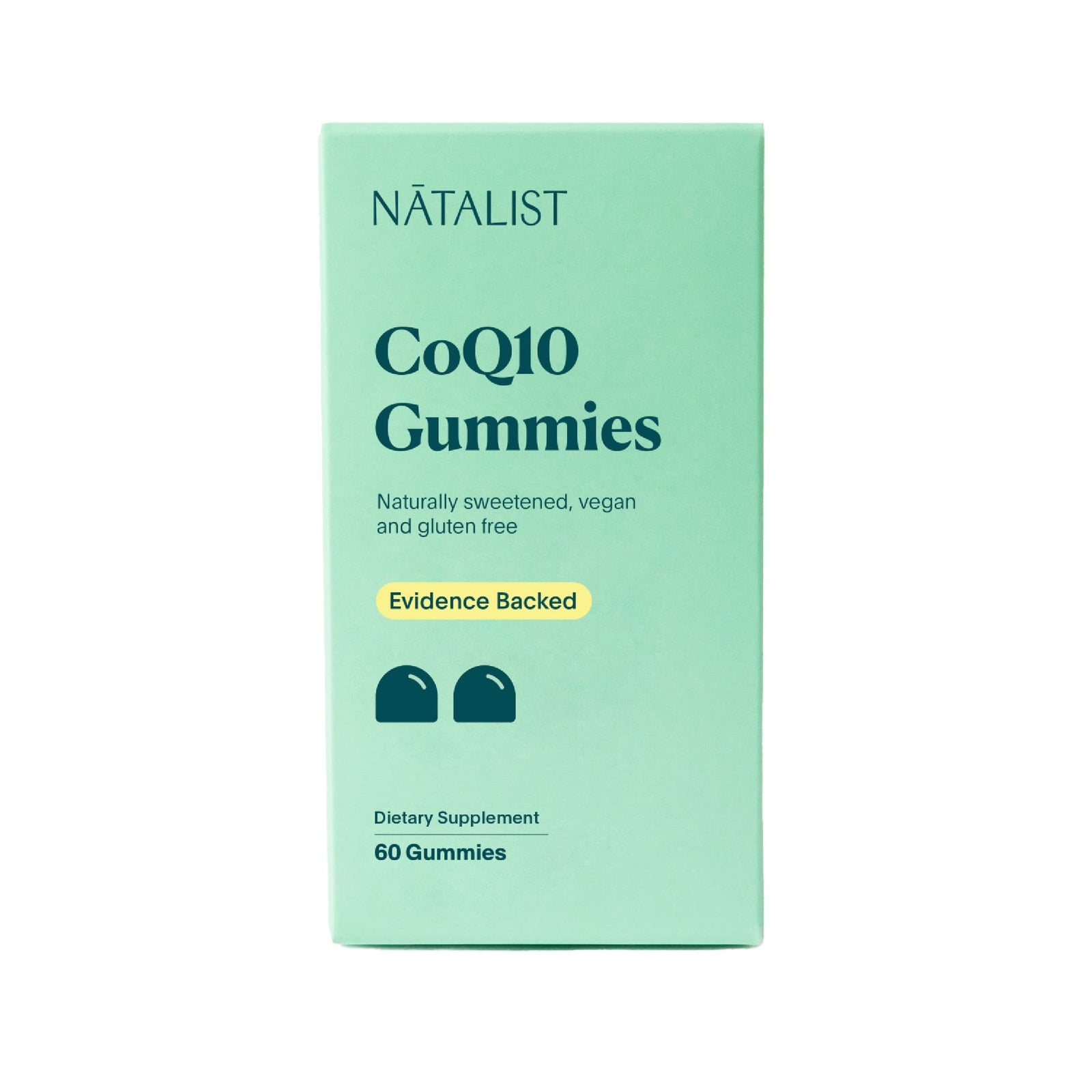 NATALIST CoQ10 Gummies Daily Fertility Vitamin Powerful Antioxidant Defense &
