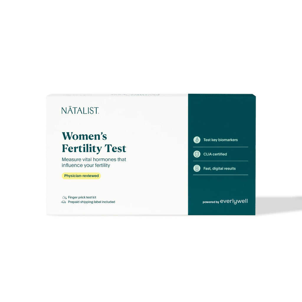 Natalist Women's Fertility Test - at-Home Test Kit by Everlywell Measures Key