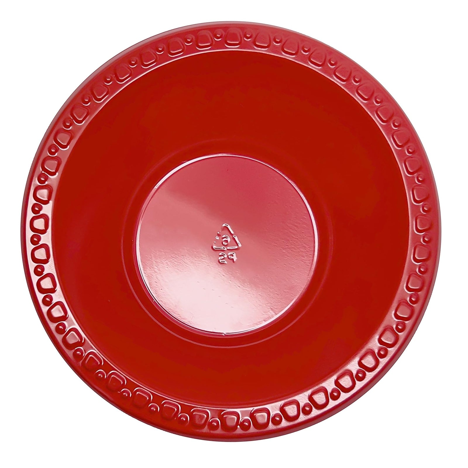 Highmark® Plastic Bowls, 12 oz, Red, Pack Of 125