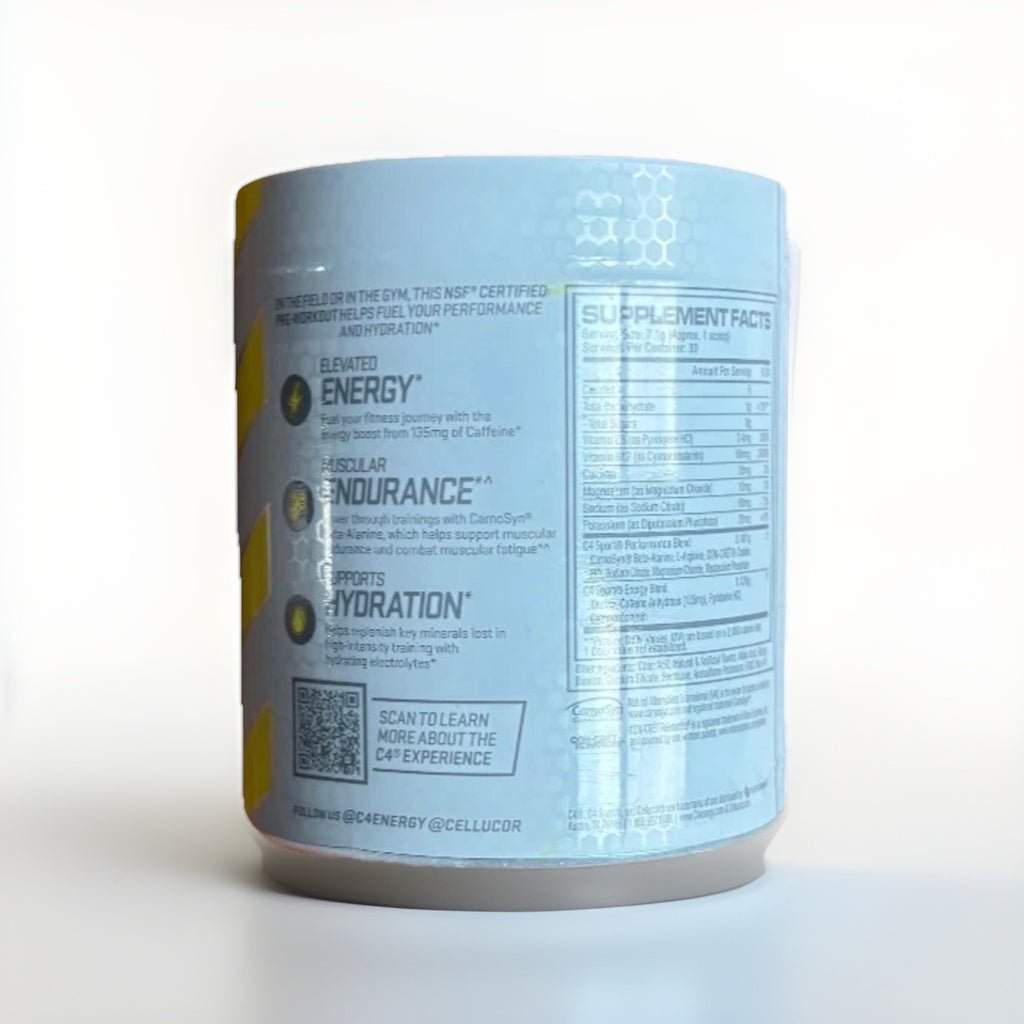C4 Sport Pre-Workout Blue Raspberry - 30 servings 10/26