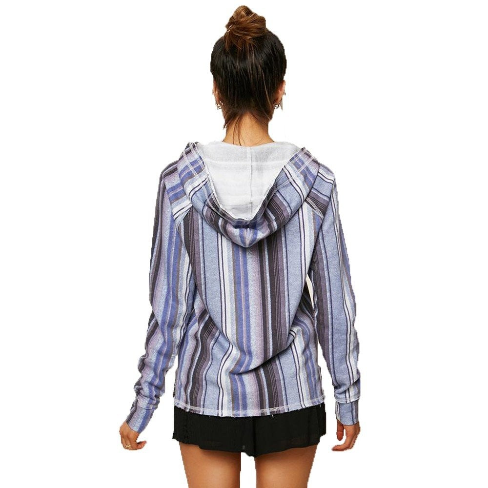 O'NEILL Women's Tawny Fashion Fleece Hoodie, Multi Colored, XS