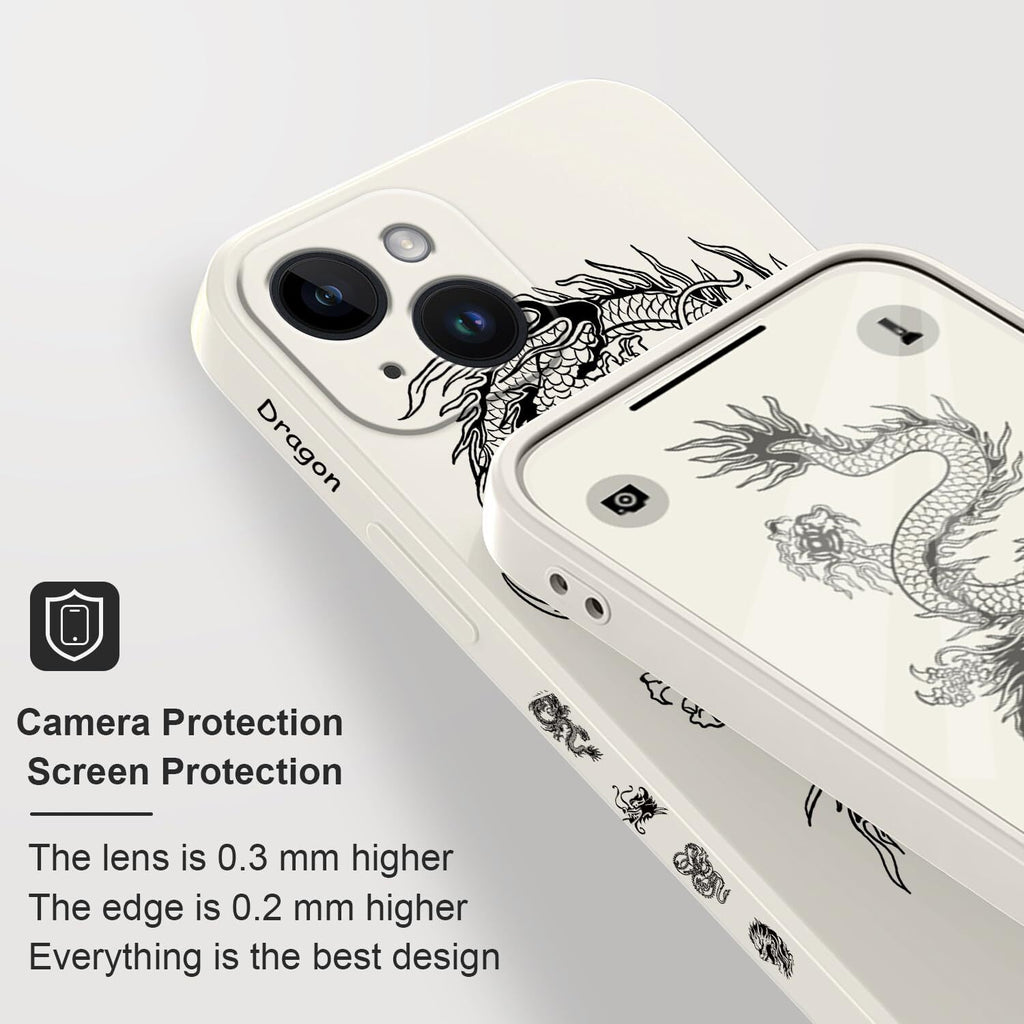 Gencyfu for iPhone 15 Case Fashionable Designs Slim Anti Scratch Drop Resistant