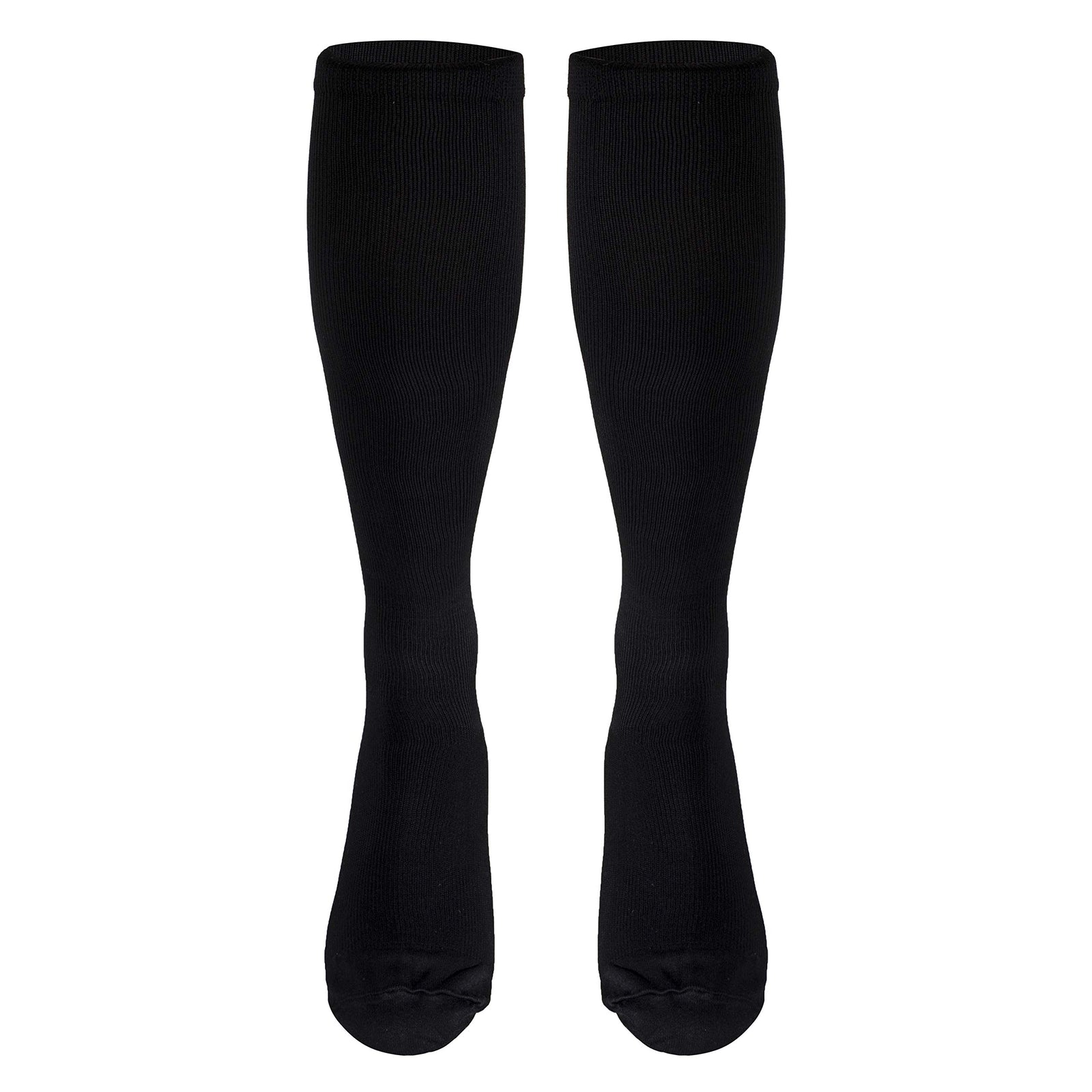 Truform Compression Socks, 20-30 mmHg, Men's Dress Socks, Knee High Over Calf