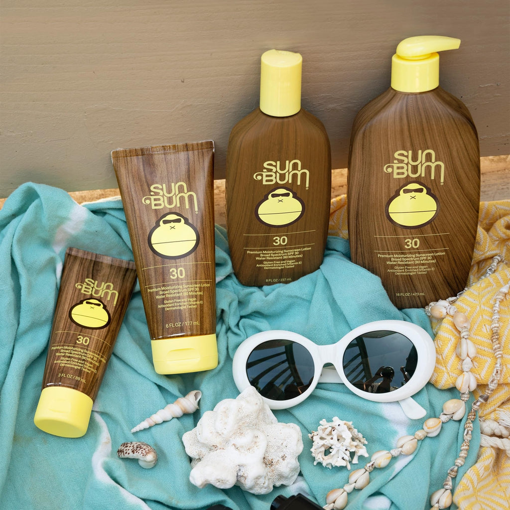 Sun Bum Original Moisturizing Sunscreen Lotion, Broad Spectrum SPF 30, 6 Fl Oz